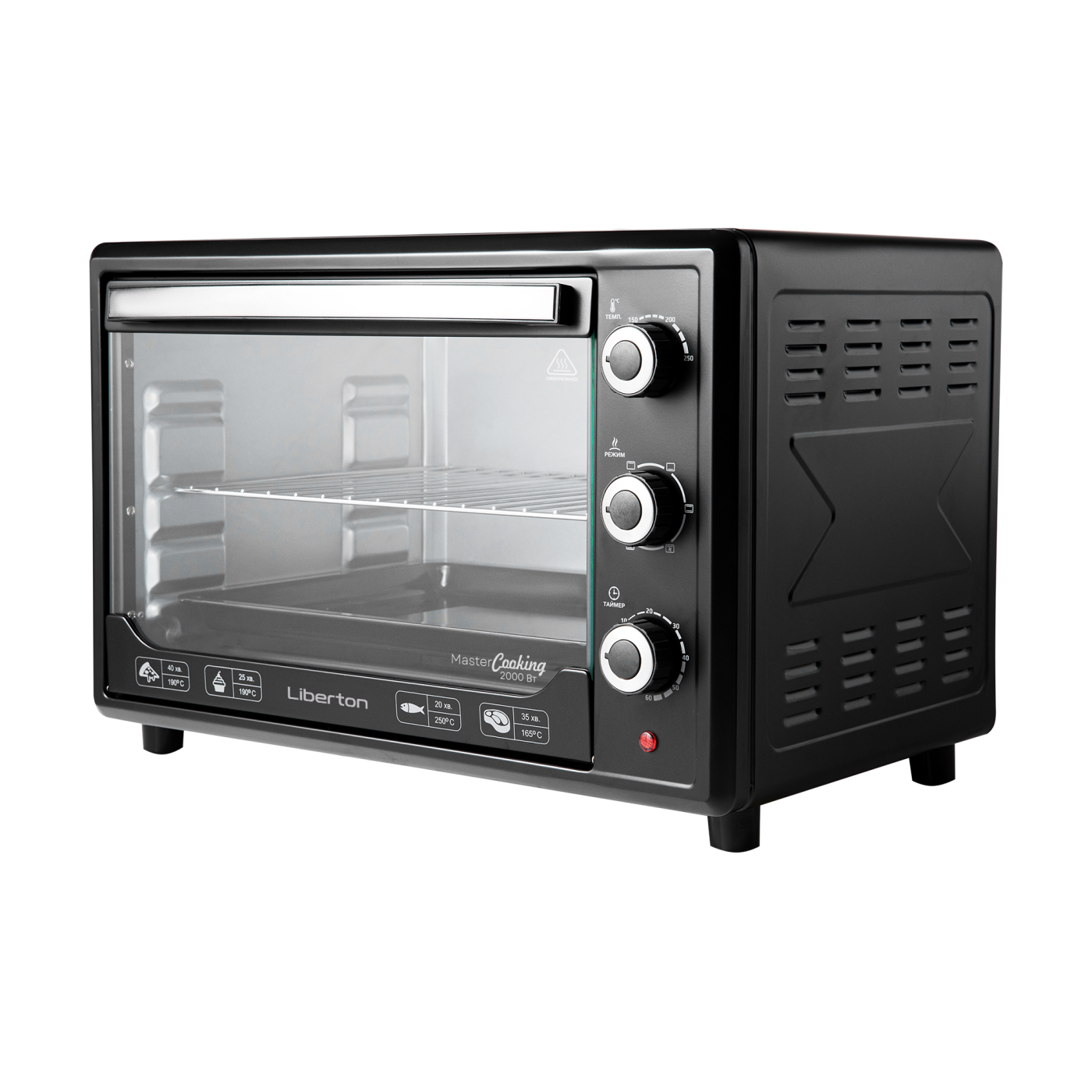 Електродуховка LEO-480 Black