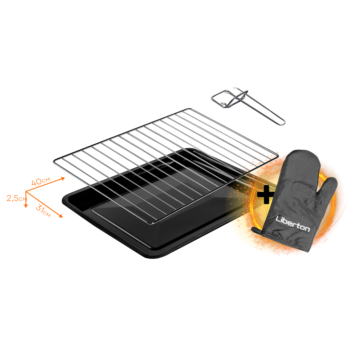 Електродуховка LEO-480 Black