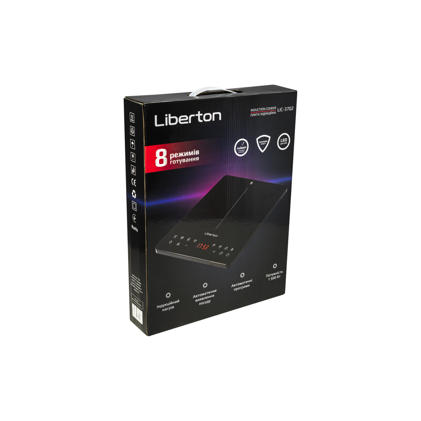 Плита індукційна LIC-3702