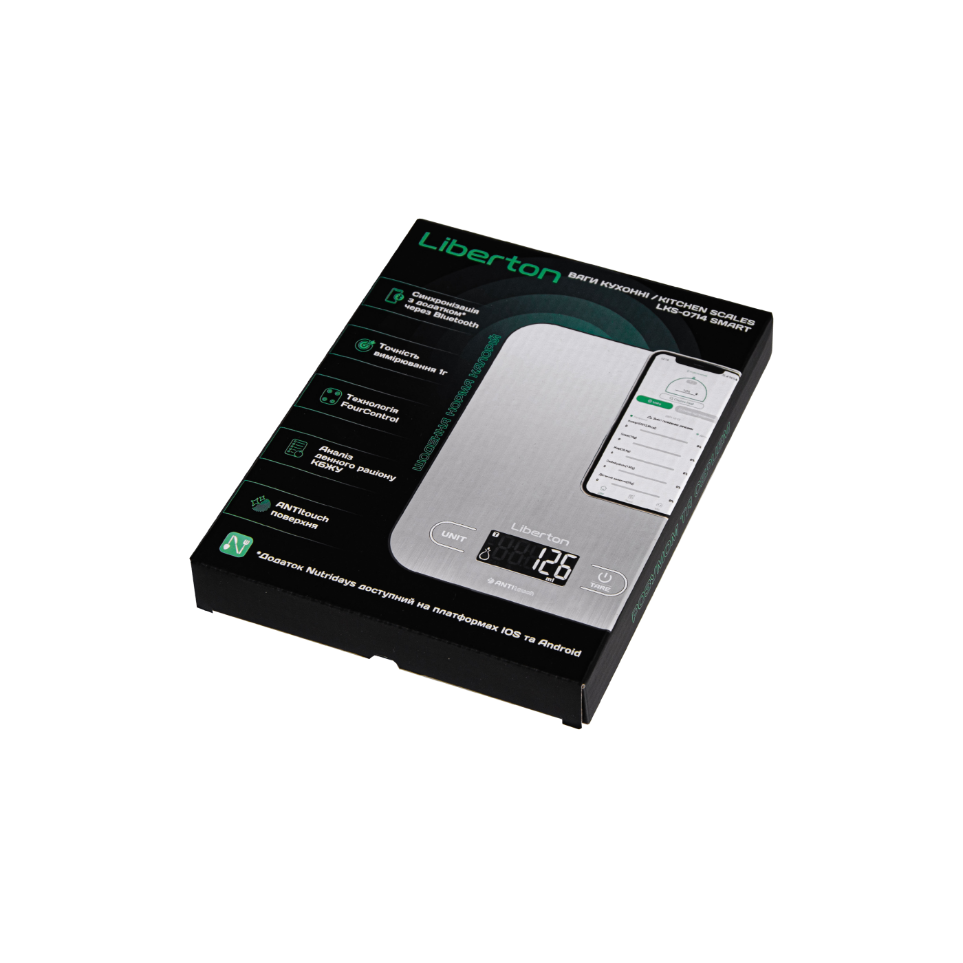 Ваги кухонні LIBERTON LKS-0714 Smart
