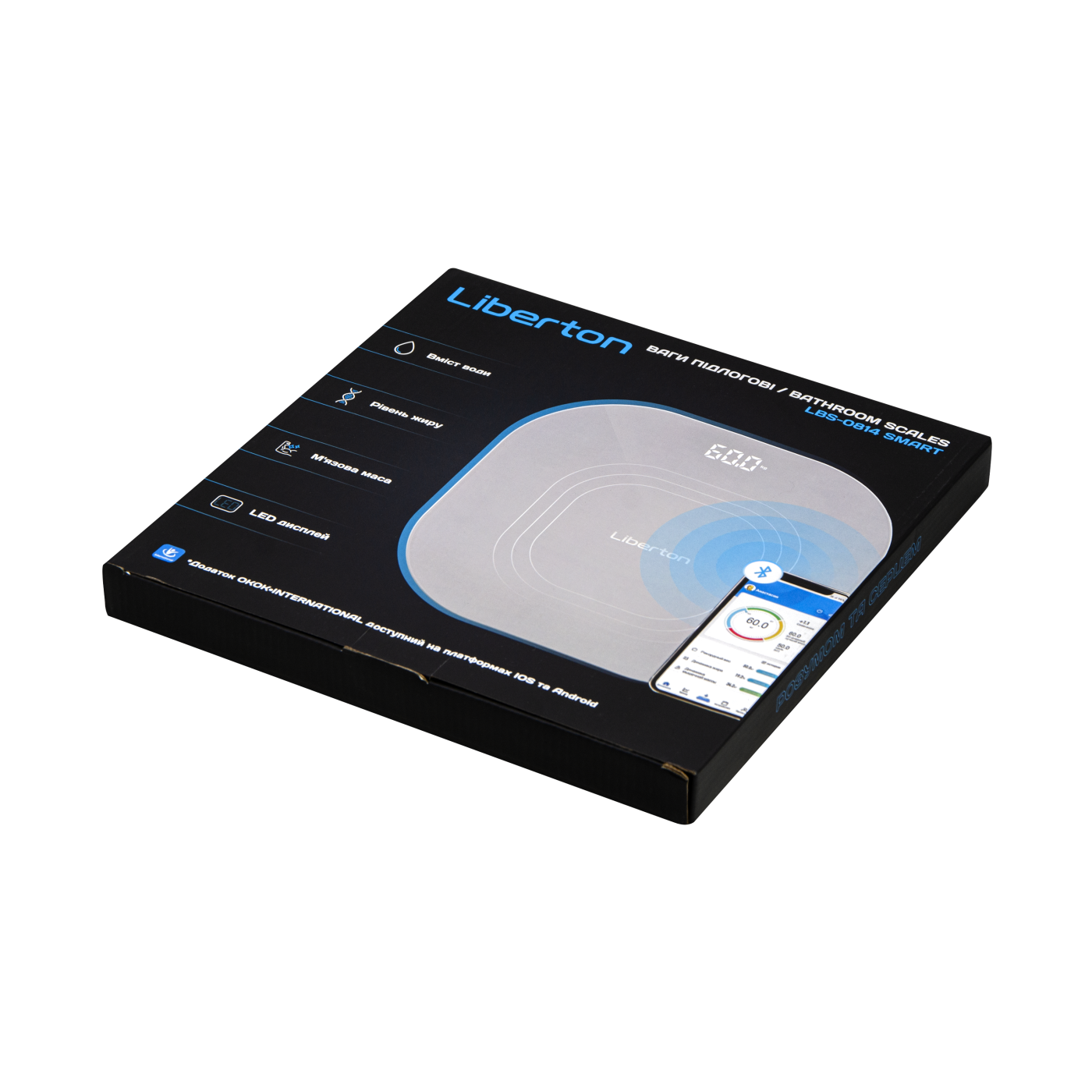 Ваги підлогові LIBERTON LBS-0814 Smart
