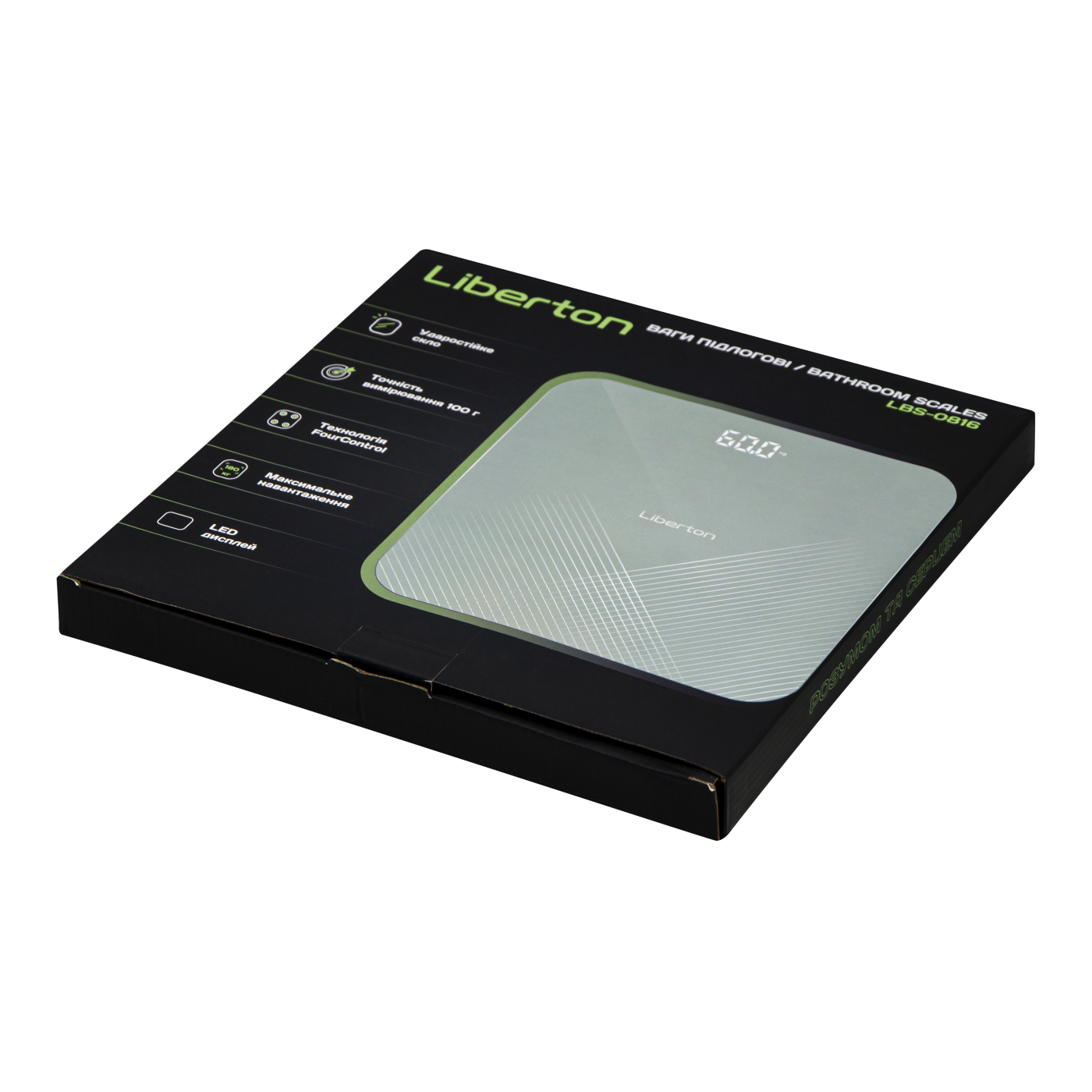 Ваги підлогові LIBERTON LBS-0816