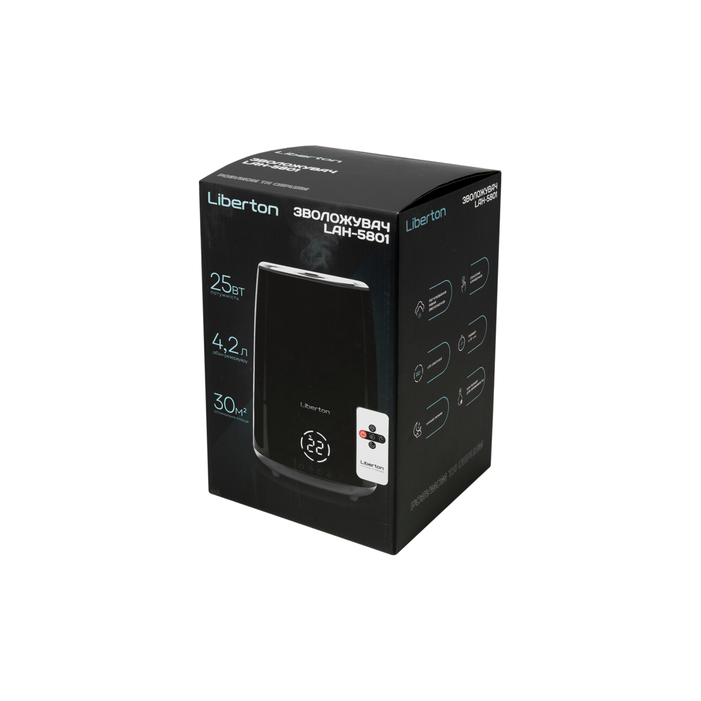 Зволожувач повітря LIBERTON LAH-5801